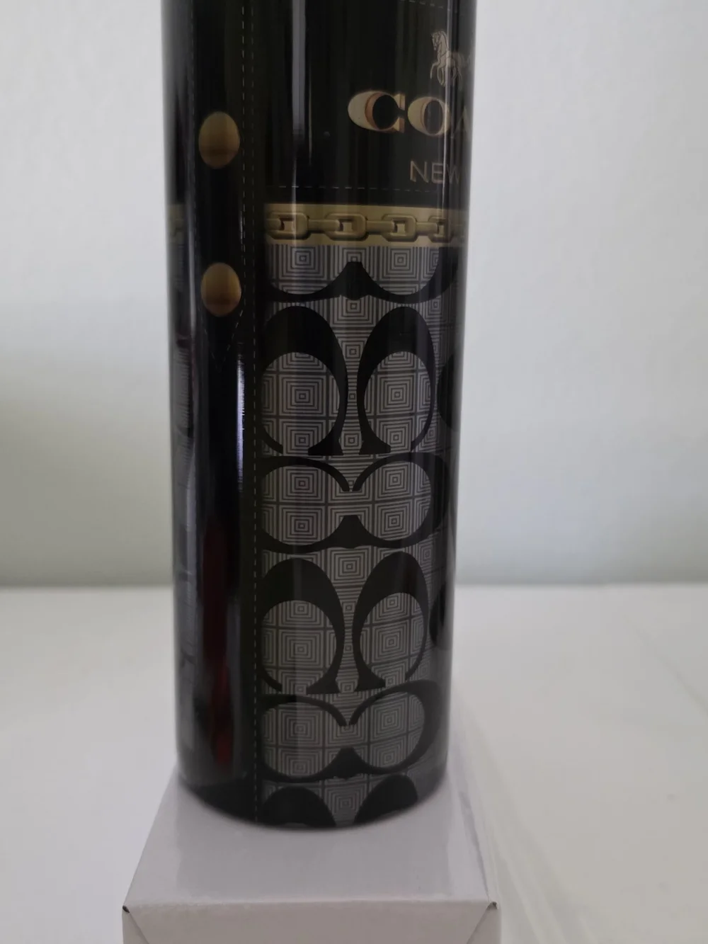 Black & Gold Signature Travel Tumbler